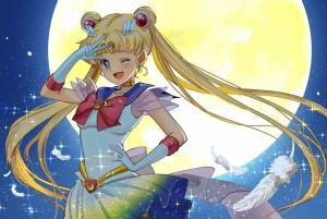 Раскраска sailor moon #35 #192307