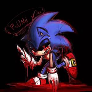 Раскраска sonic exe fnf #12 #192642