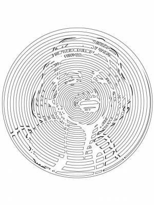 Раскраска spiroglyphics создать #10 #192815