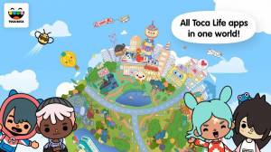 Раскраска toca world #17 #193082