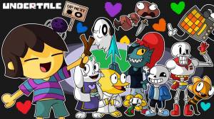 Раскраска undertale #6 #193149