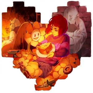 Раскраска undertale #9 #193152