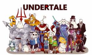 Раскраска undertale #35 #193178