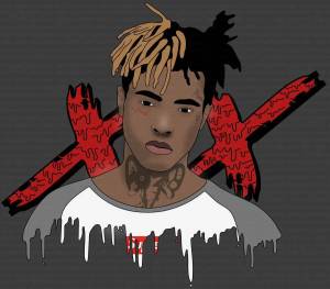 Раскраска xxtentacion #32 #193480