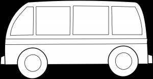 Раскраска автобус для детей 2 3 лет #18 #194570