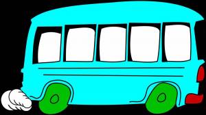 Раскраска автобус для детей 2 3 лет #26 #194578
