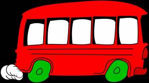 Раскраска автобус для детей 3 4 лет #20 #194611