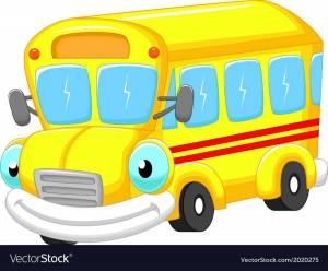 Раскраска автобус для детей 3 4 лет #26 #194617