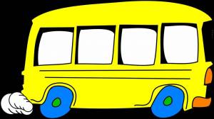Раскраска автобус для малышей #3 #194666