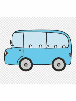 Раскраска автобус для малышей #7 #194670