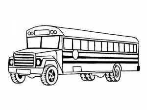 Раскраска автобусы для мальчиков #4 #194852