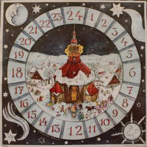 Раскраска адвент календарь #22 #195336