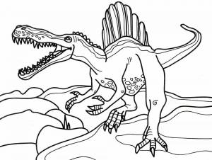 Раскраска для мальчиков динозавры #14 #16013