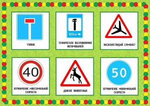 Раскраска дорожные знаки для детей #13 #16379