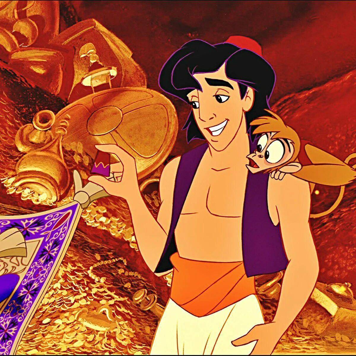 Aladdin s treasure. Алладин Дисней 1992. Аладин мультиик Дисней.