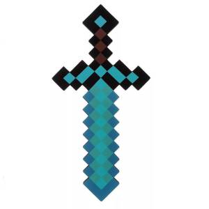 Раскраска алмазный меч из майнкрафта #34 #198330