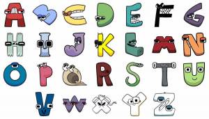 Раскраска алфавит лора для детей #2 #198713
