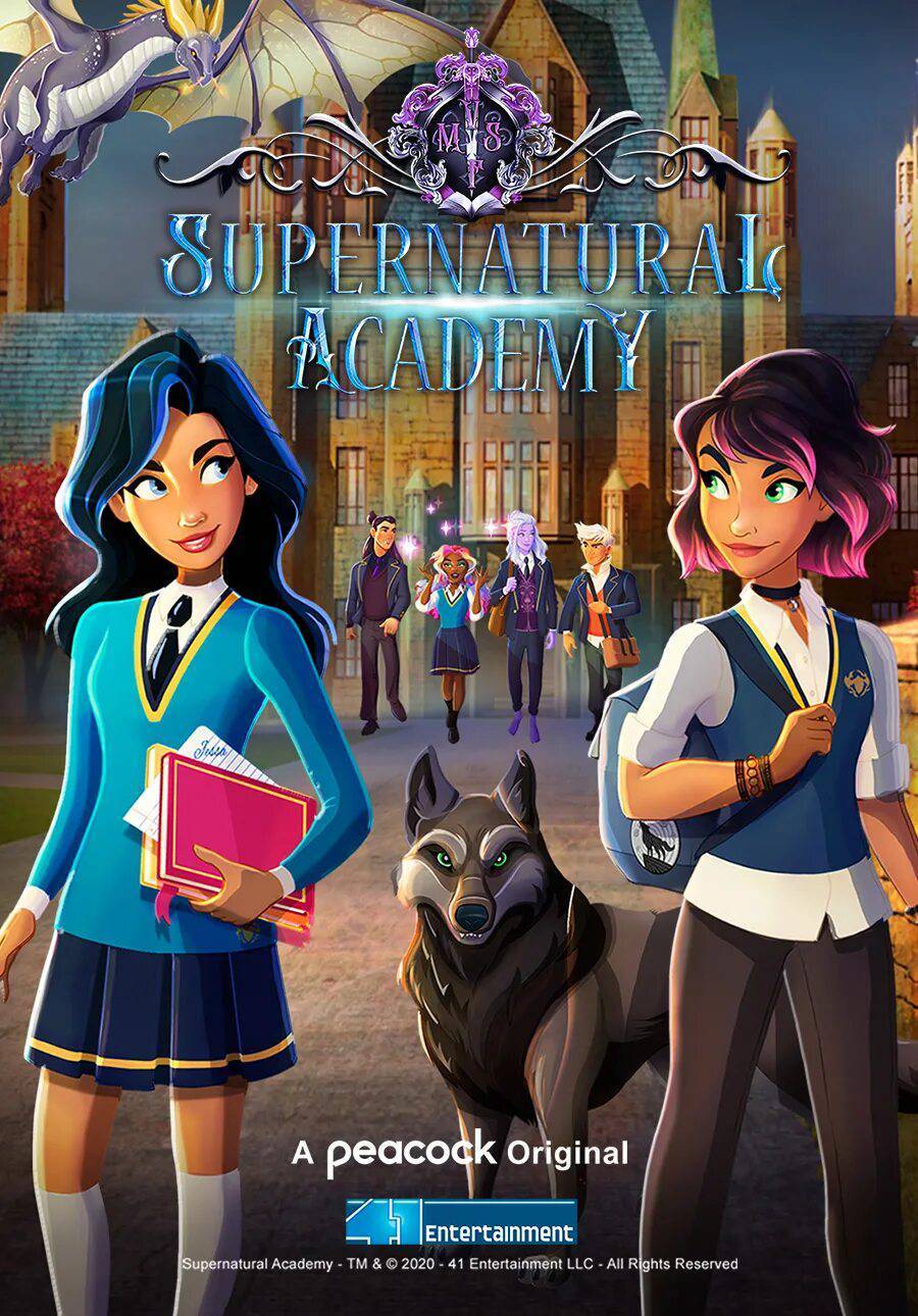 Включи академия 1. Supernatural Academy 2022. Академия сверхъестественного мультфильм 2022. Академия сверхъестественного мультсериал Джесса. Supernatural Academy 2022 Джесса.