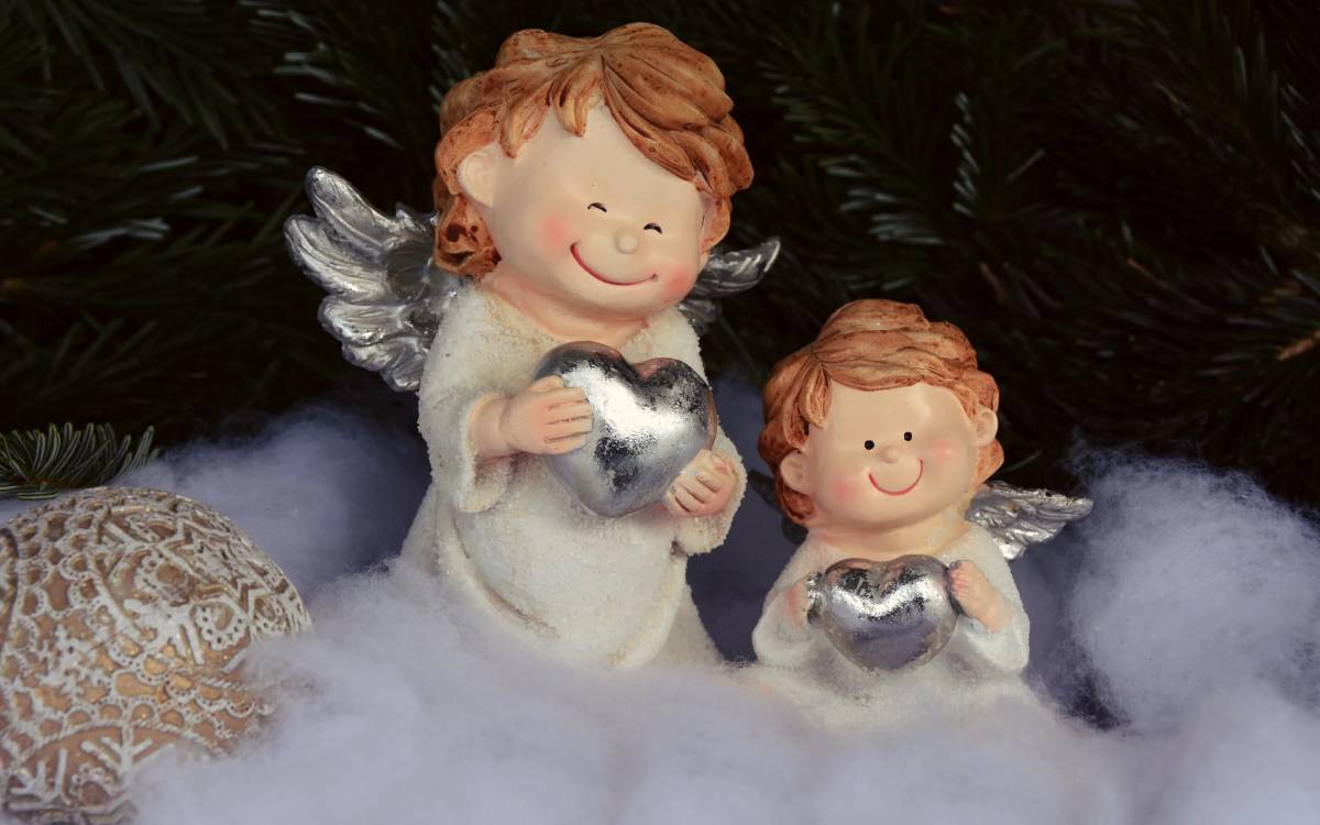 Ангелочки на рождество #3