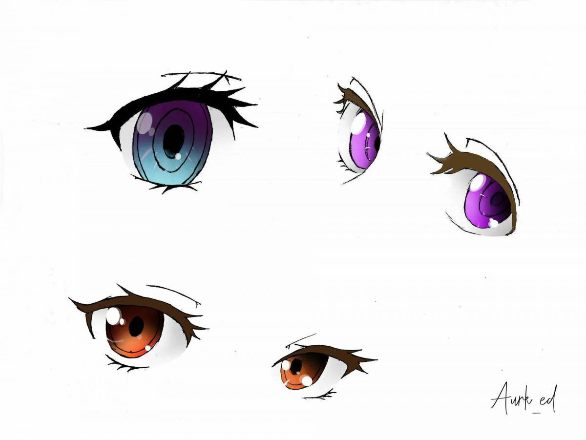 Аниме глаза #6
