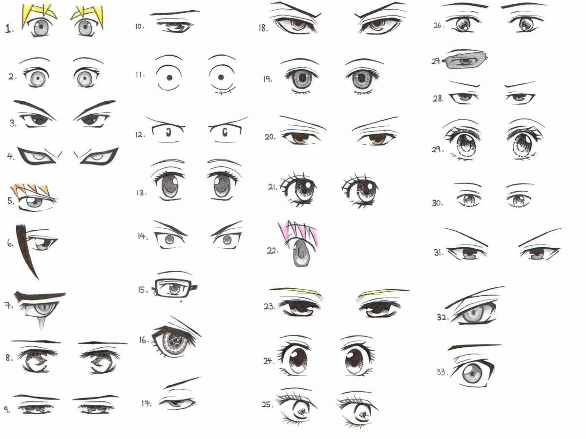 Аниме глаза #11