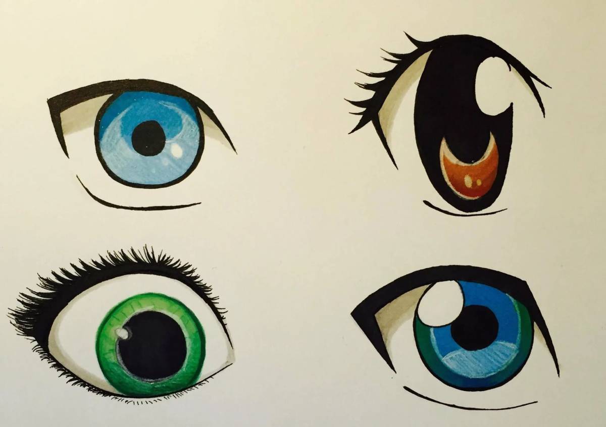 Аниме глаза #24