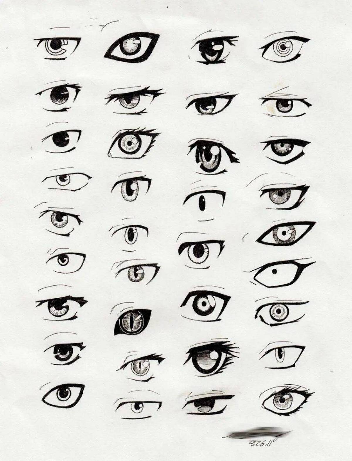 Аниме глаза #31