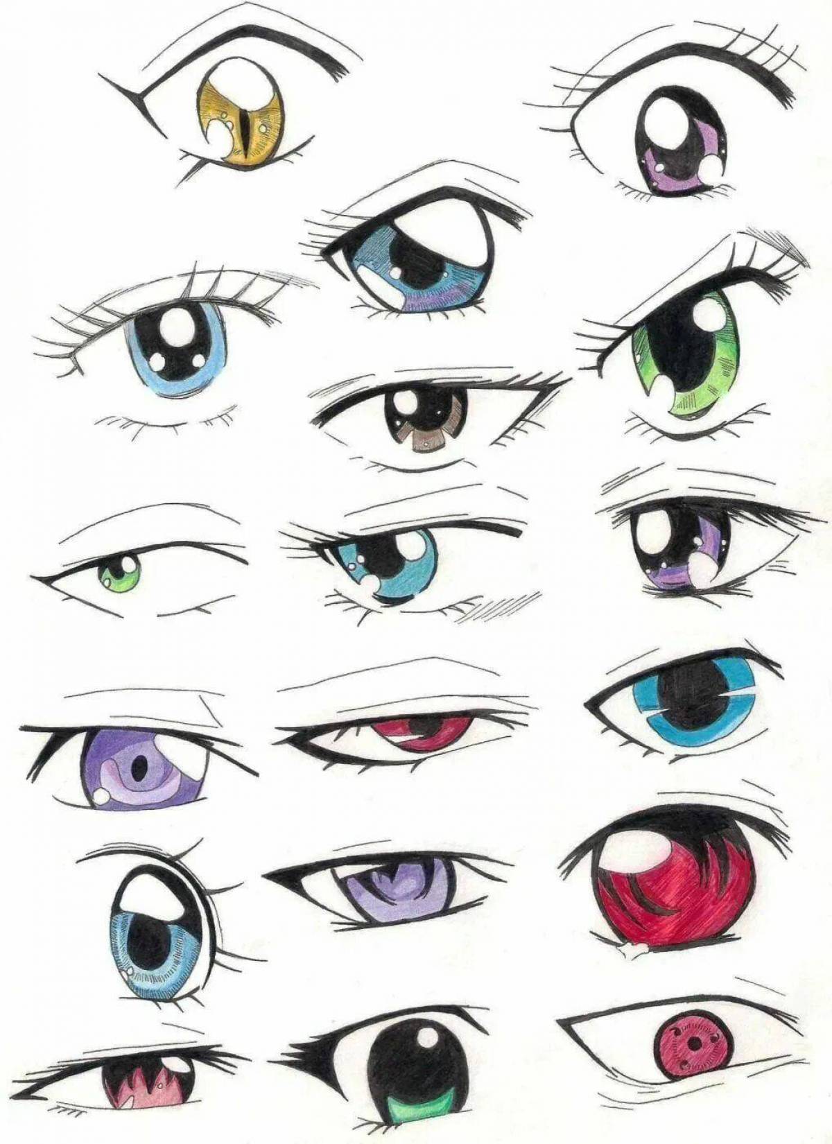 Аниме глаза #35