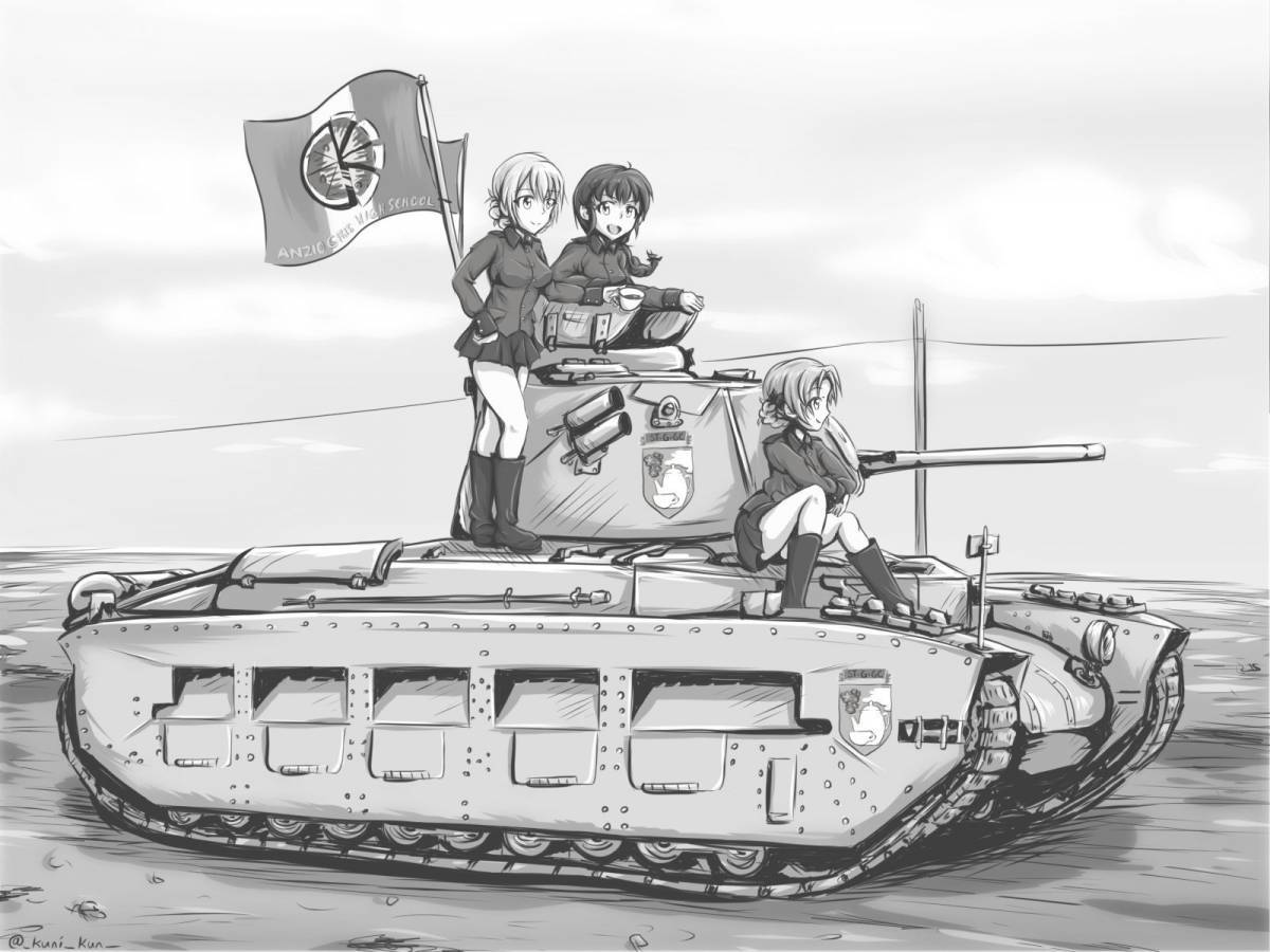Аниме танки #11