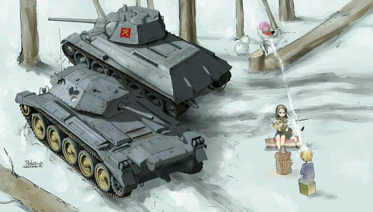 Аниме танки #14