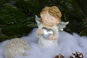 Раскраска ангел на рождество #4 #200713