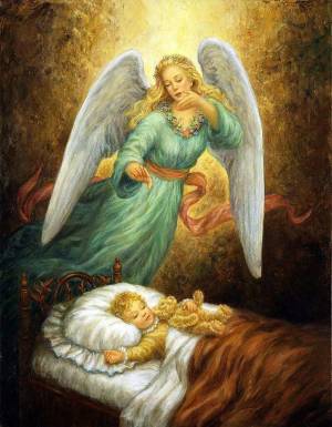 Раскраска ангел хранитель #3 #200751