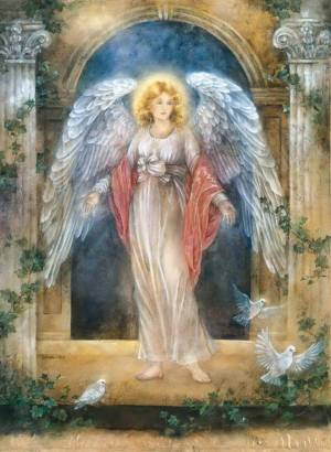 Раскраска ангел хранитель #12 #200760