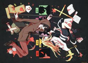 Раскраска аниме ангел кровопролития #29 #201593
