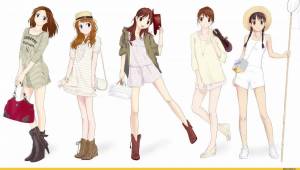 Раскраска аниме в полный рост девушки #27 #201742