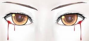 Раскраска аниме глаза #7 #201951