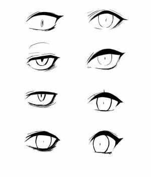 Раскраска аниме глаза #22 #201966