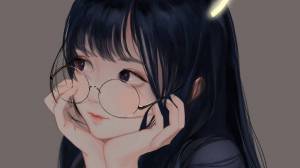 Раскраска аниме лицо девушки #16 #202446