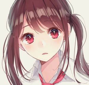 Раскраска аниме лицо девушки #33 #202463