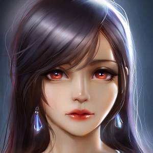 Раскраска аниме лицо девушки #34 #202464