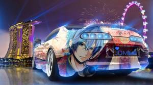 Раскраска аниме машины #25 #202643