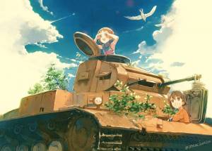 Раскраска аниме танки #3 #203412