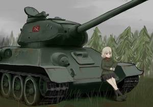 Раскраска аниме танки #5 #203414
