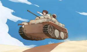 Раскраска аниме танки #6 #203415