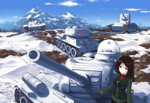 Раскраска аниме танки #24 #203433