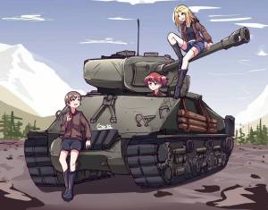 Раскраска аниме танки #26 #203435