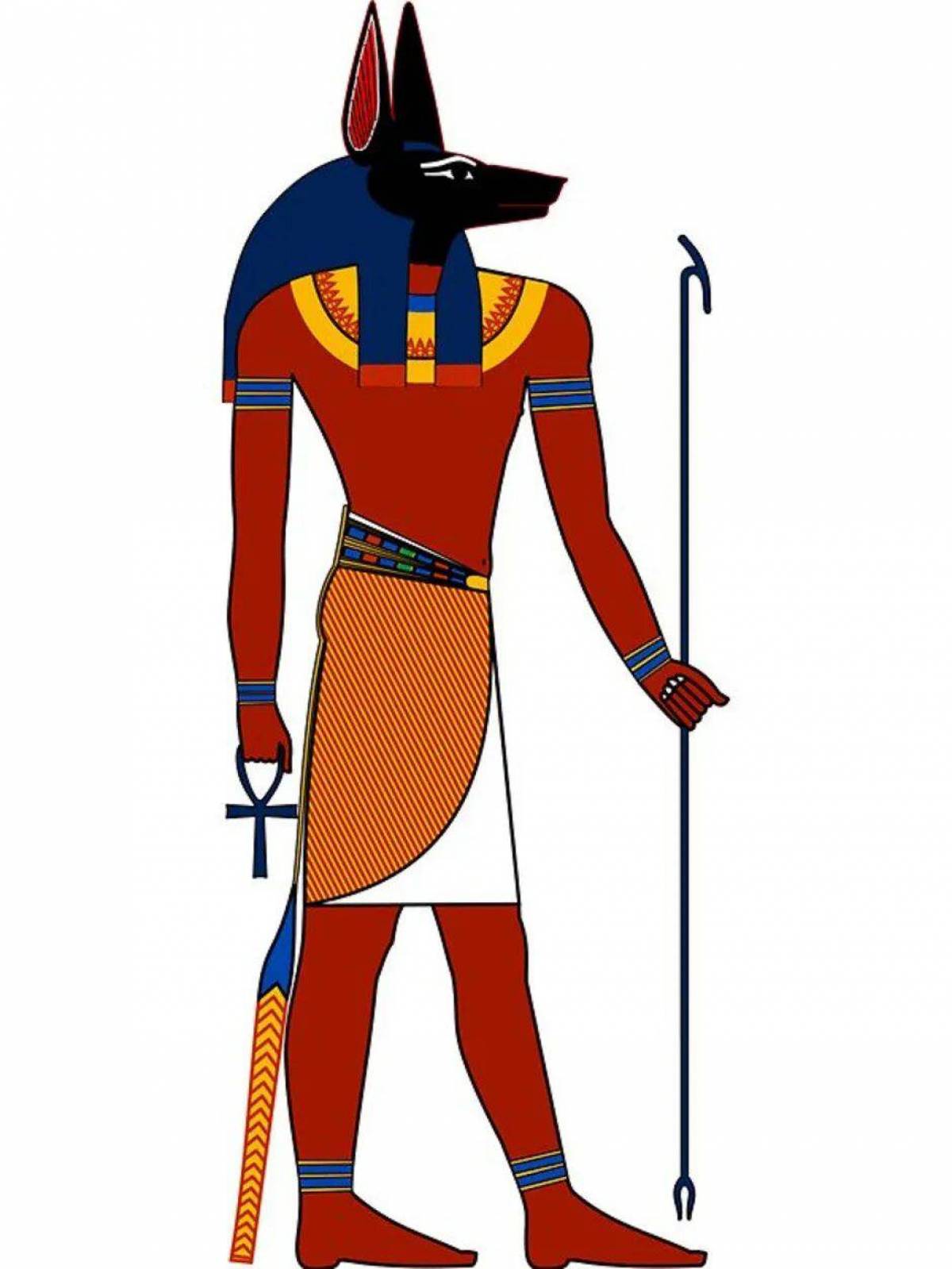 бог анубис в древнем египте фото