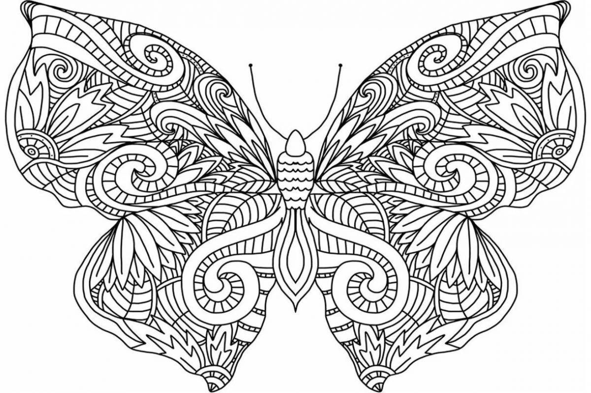 Антистресс бабочка #2