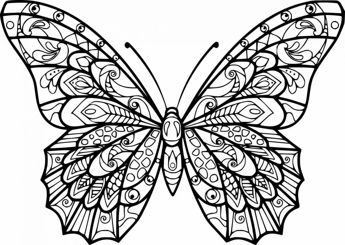 Антистресс бабочка #7