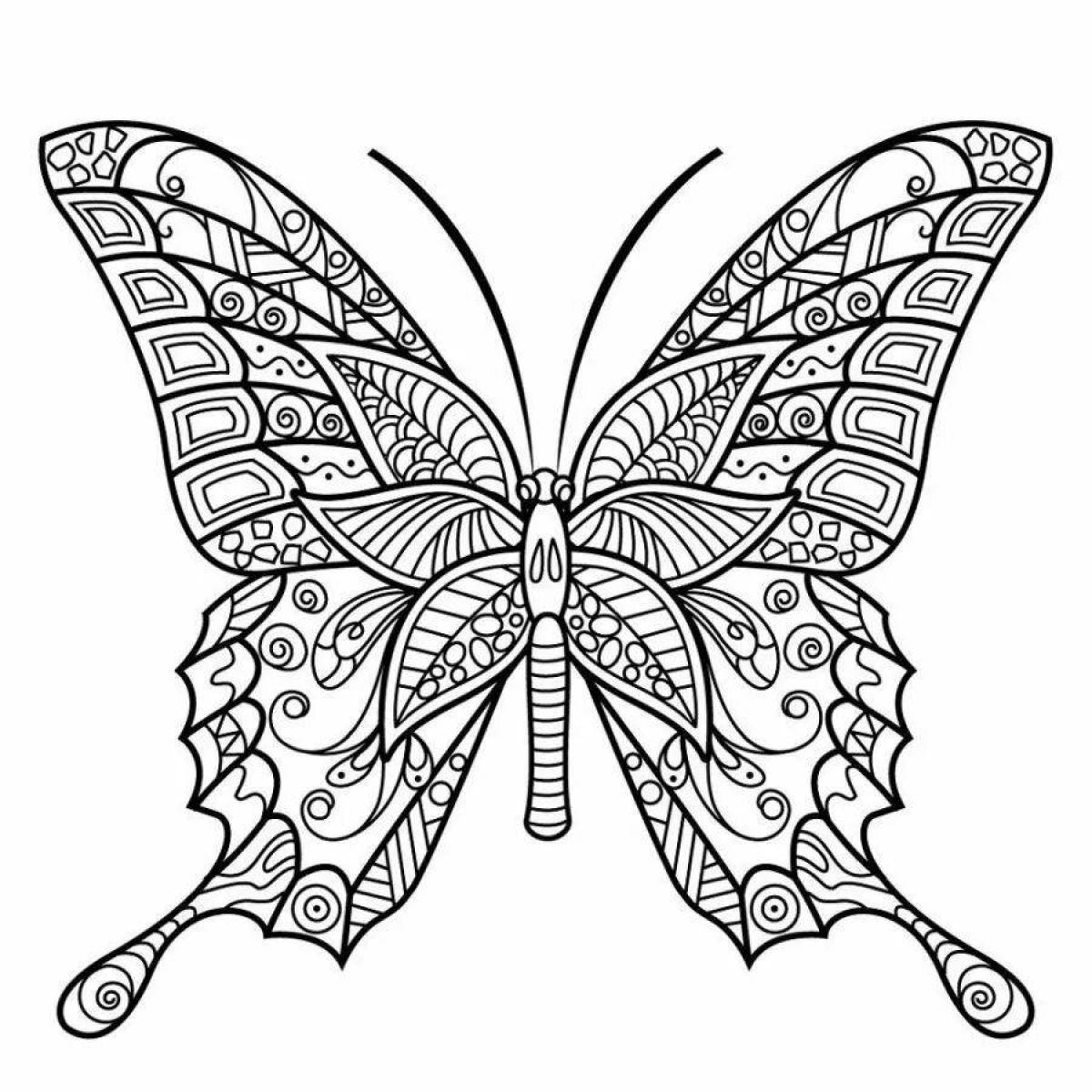 Антистресс бабочка #9